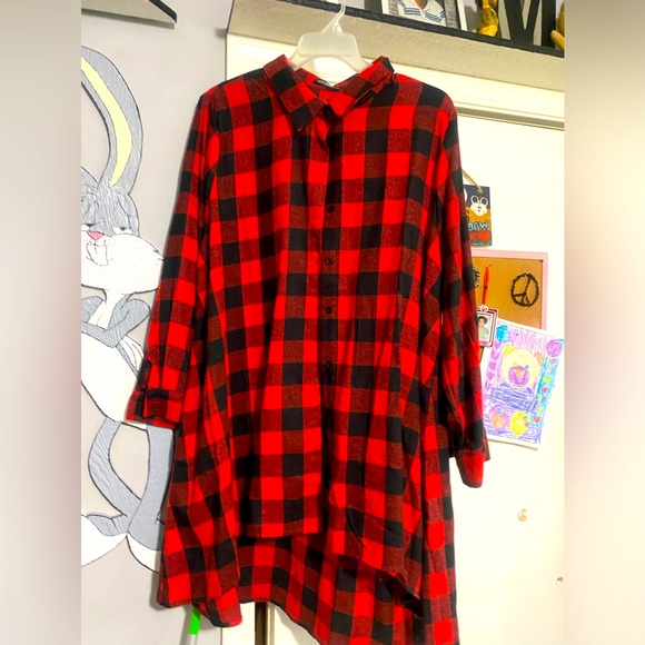 Flannel hi lo - Picture 1 of 1